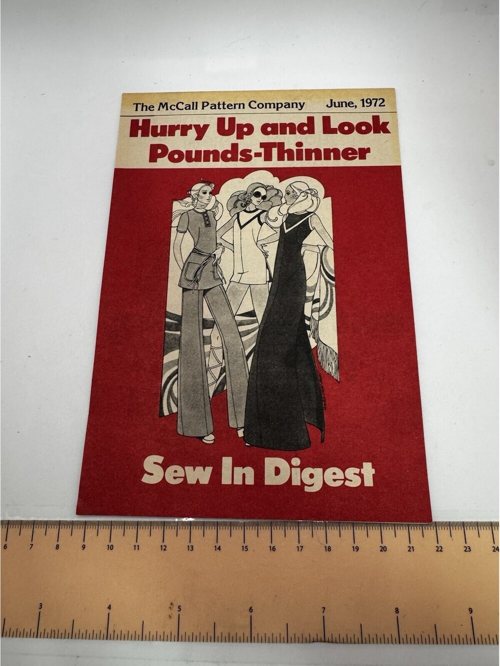 The McCall Pattern Company June 1972 Sew In Digest